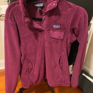 Patagonia Re-Tool Snap Tee Fleece Pullover size S